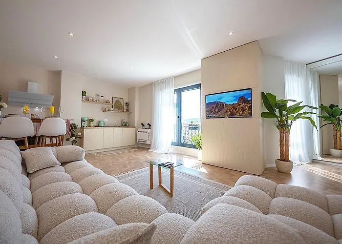 Terrace Square View Apartment Tirana